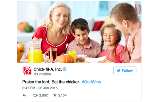 Illustration for article titled Sad Brand Tweets You Would Have Seen If Gay Marriage Had Lost